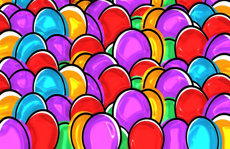 Image of Easter treat staff challenge